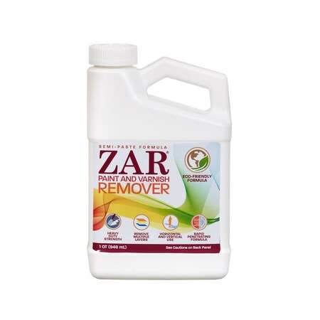 Zar PAINT/VARNISH RMVR 1QT 40112